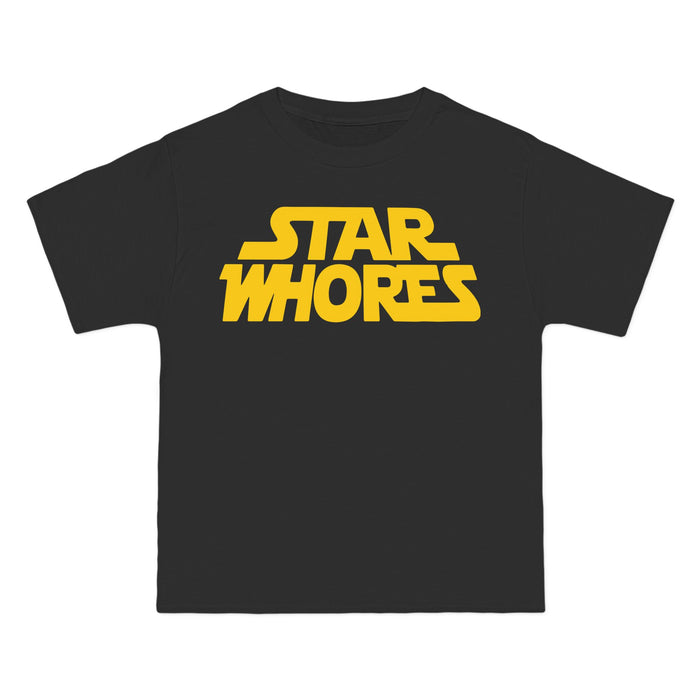 Star Whores Gold Logo T-Shirt