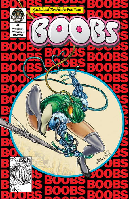 11x17 Boobs #2 ASM 300 Wheeler Print