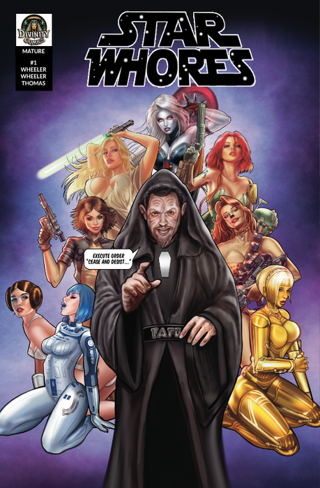 Star Whores #1 CVR H Emperor Pulidotine
