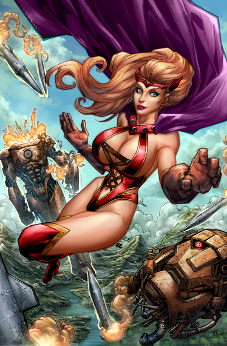 11x17 X-FEM #1 CVR J Print