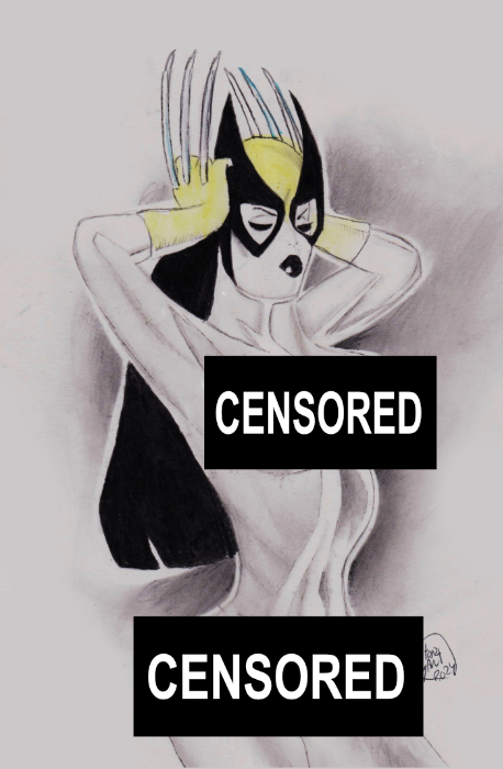 11x17 X-FEM #1 Shelton Bryant NOIR Print 6
