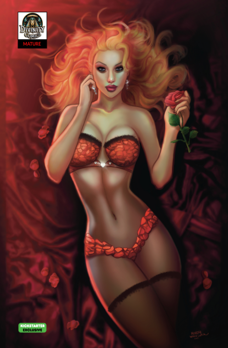 2025 Divinity Comics Calendar Pin-up Book February