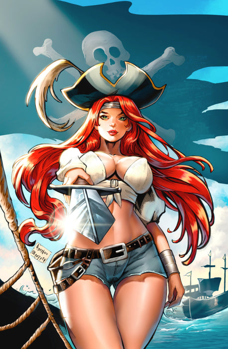 11x17 Surrender The Booty #1 CVR K Print