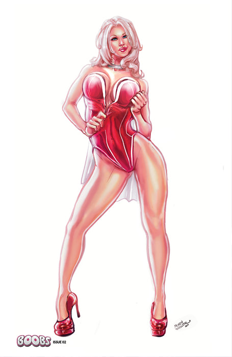 11x17 Boobs #2 Super Tits Wheeler Naughty/Nice Print