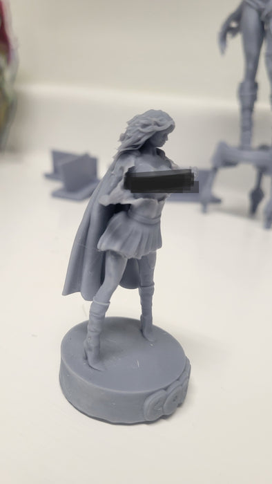 Boobs #1 Mini Unpainted Statue