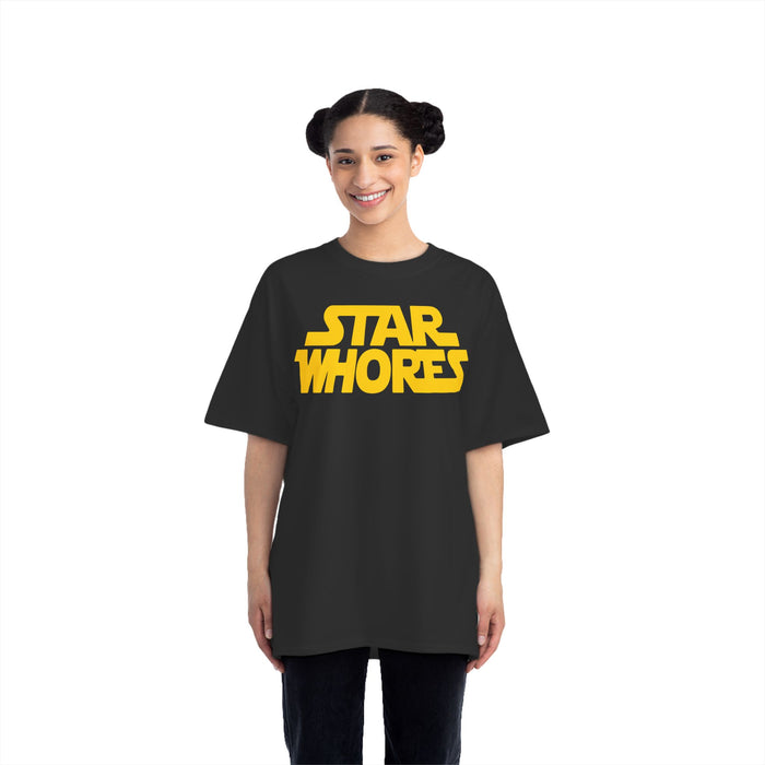Star Whores Gold Logo T-Shirt