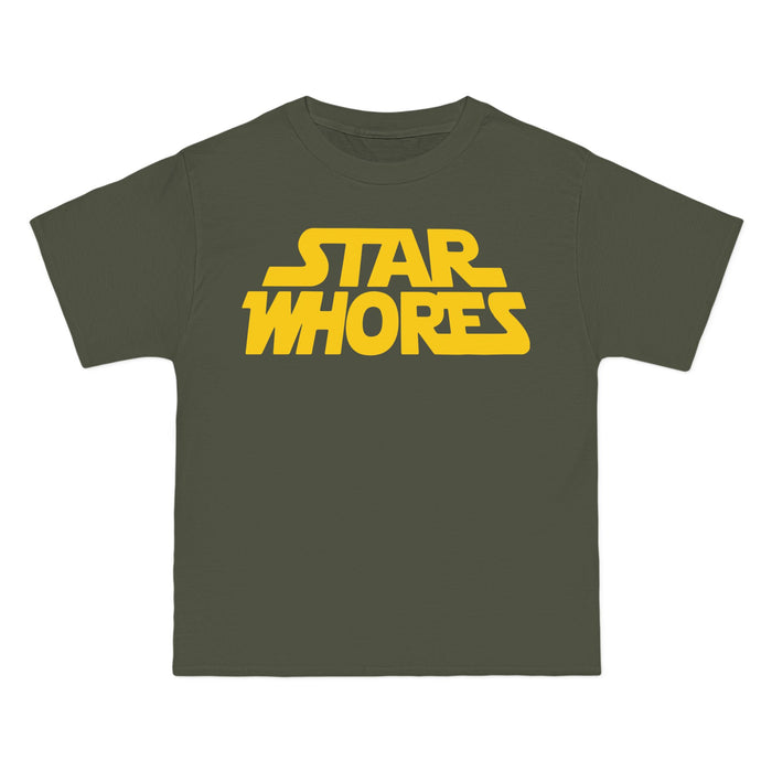 Star Whores Gold Logo T-Shirt