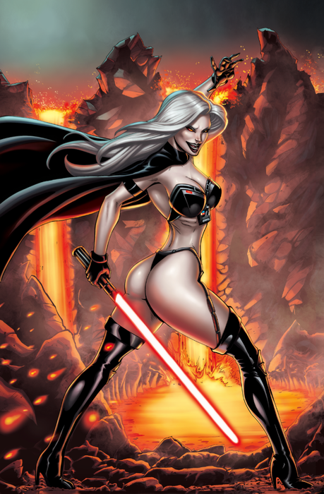 11x17 Lady Darth #1 CVR B Art