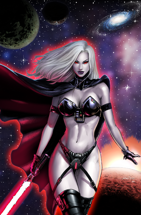 11x17 Lady Darth #1 CVR G Art