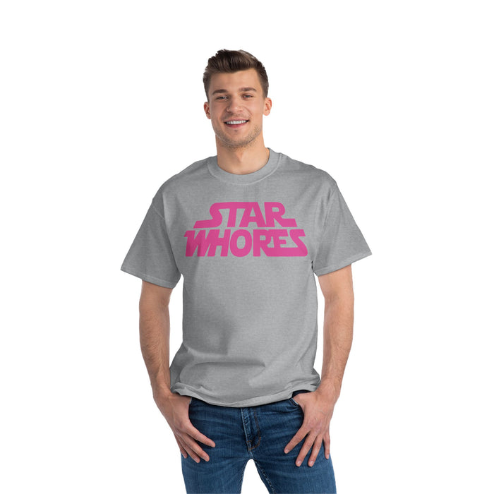 Star Whores Pink Logo T-shirt