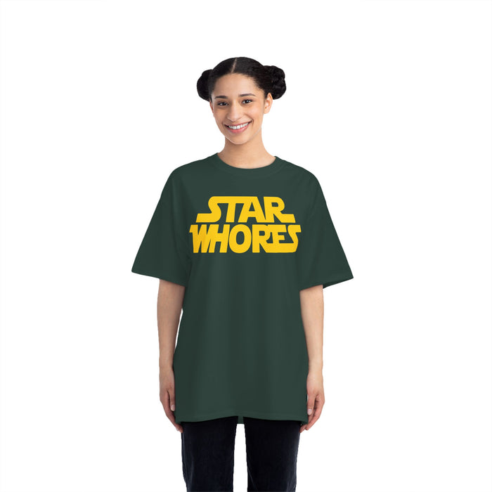 Star Whores Gold Logo T-Shirt