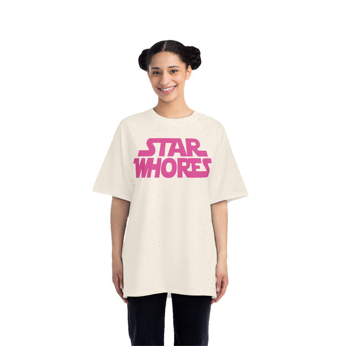 Star Whores Pink Logo T-shirt