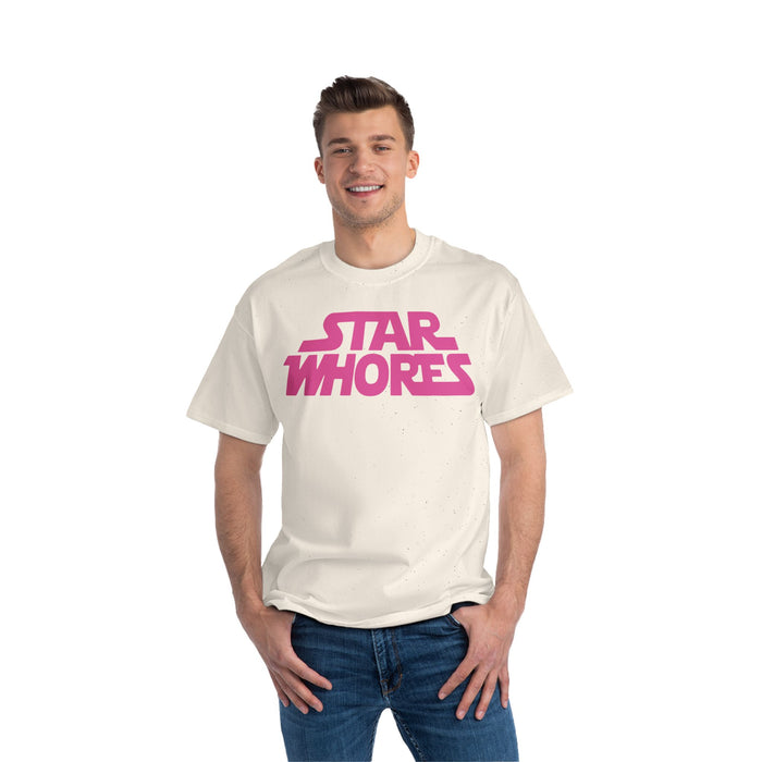 Star Whores Pink Logo T-shirt