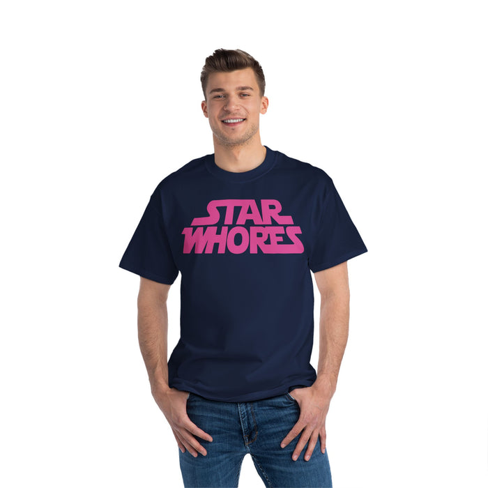 Star Whores Pink Logo T-shirt