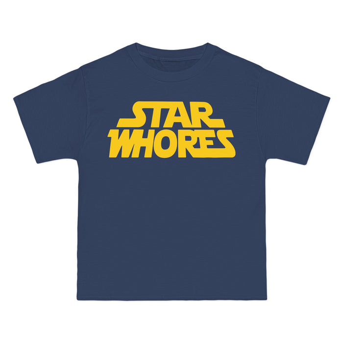 Star Whores Gold Logo T-Shirt