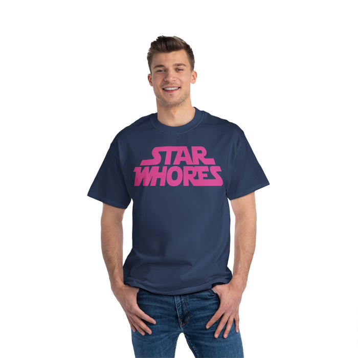 Star Whores Pink Logo T-shirt