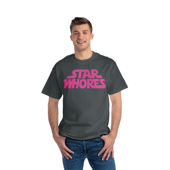 Star Whores Pink Logo T-shirt