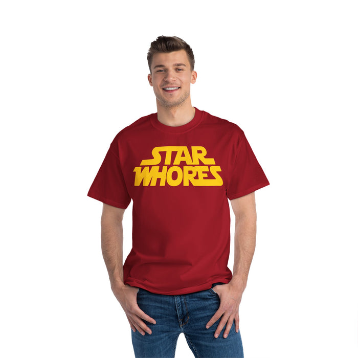 Star Whores Gold Logo T-Shirt
