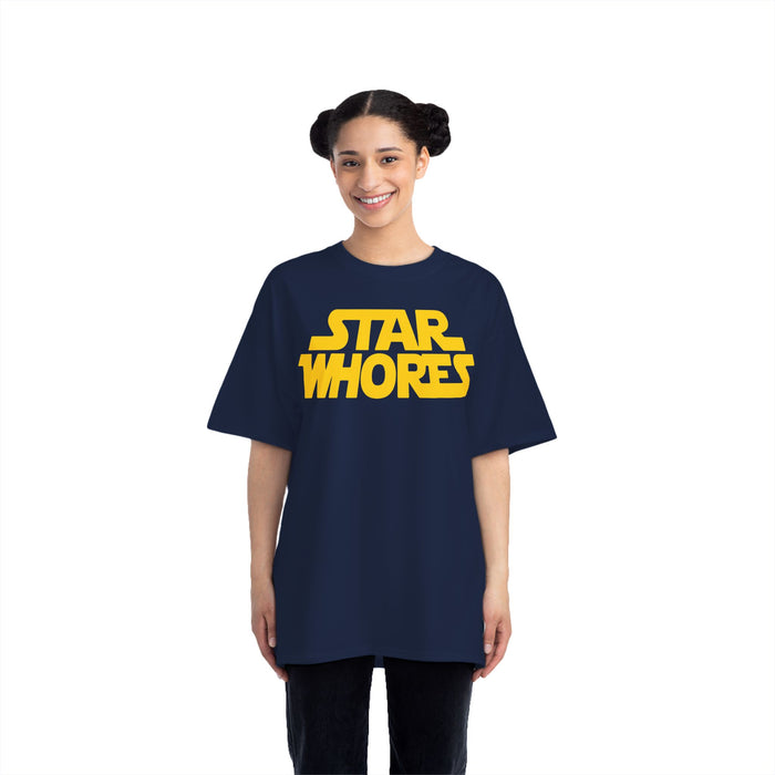 Star Whores Gold Logo T-Shirt