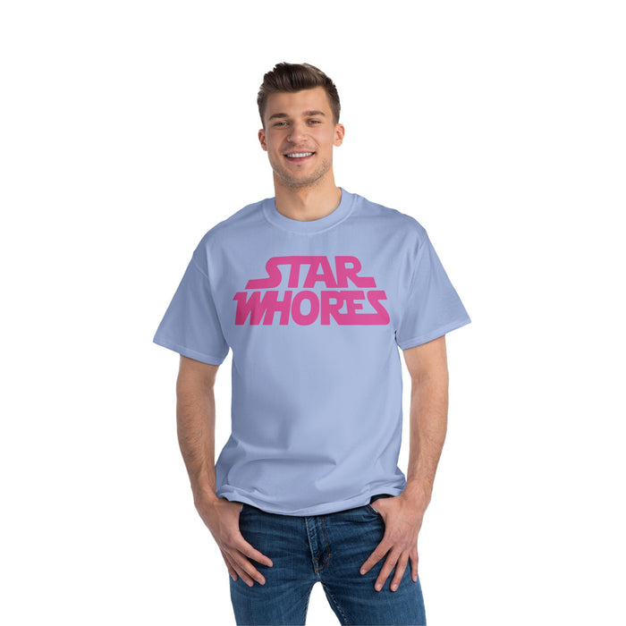 Star Whores Pink Logo T-shirt