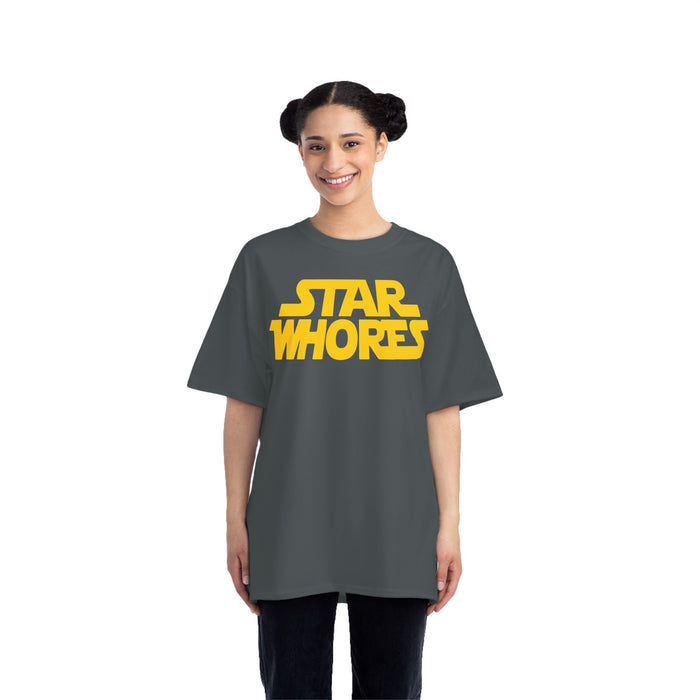 Star Whores Gold Logo T-Shirt