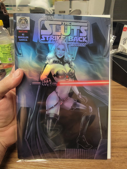 Star Whores #2 Sluts Strike Back D FOIL Mindy Wheeler