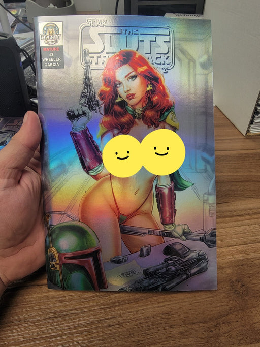 Star Whores #2 Sluts Strike Back B NAUGHTY FOIL