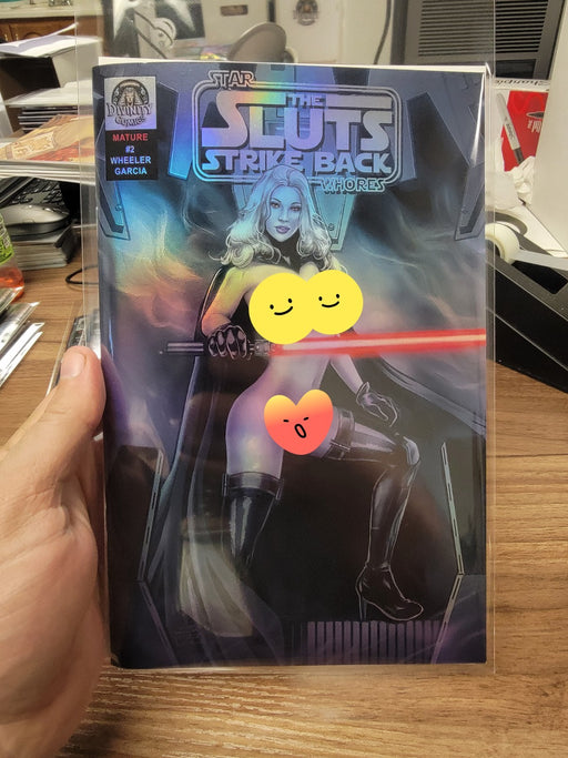 Star Whores #2 Sluts Strike Back D NAUGHTY FOIL