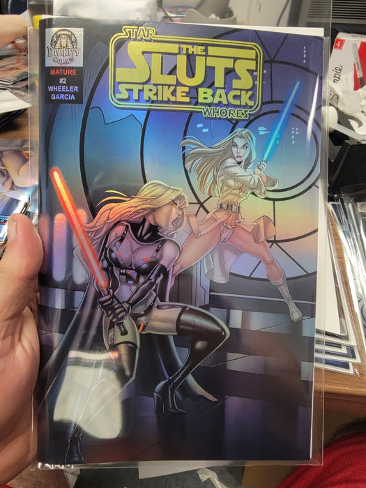 Star Whores #2 Sluts Strike Back RE FOIL