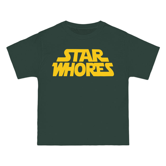 Star Whores Gold Logo T-Shirt