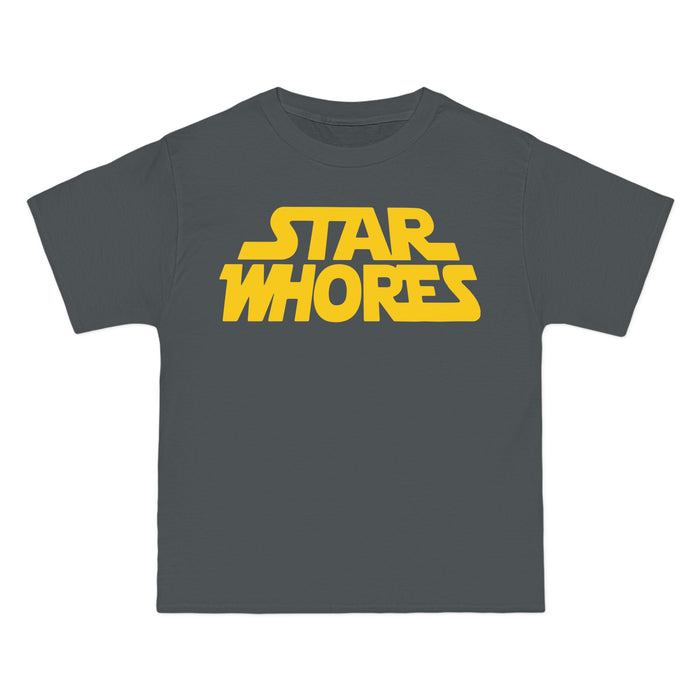 Star Whores Gold Logo T-Shirt