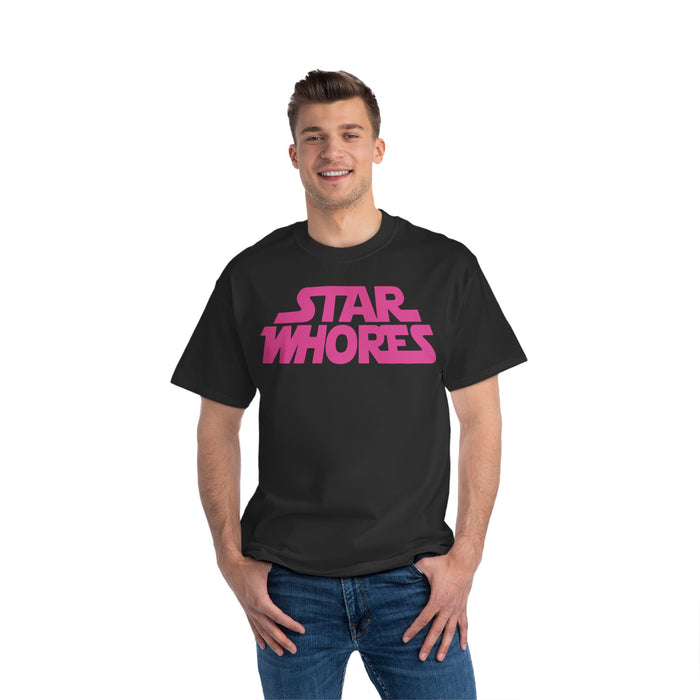 Star Whores Pink Logo T-shirt