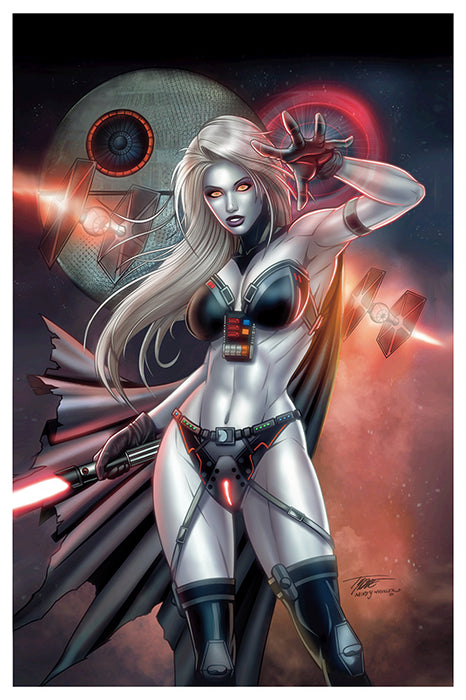 11x17 Star Whores Cvr D Lady Darth Print