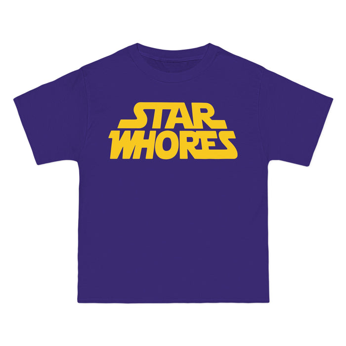 Star Whores Gold Logo T-Shirt
