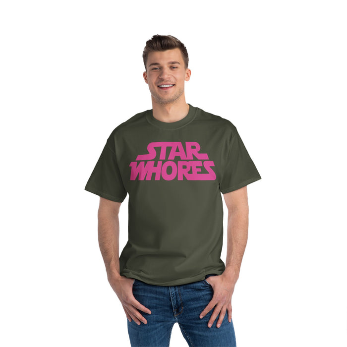 Star Whores Pink Logo T-shirt