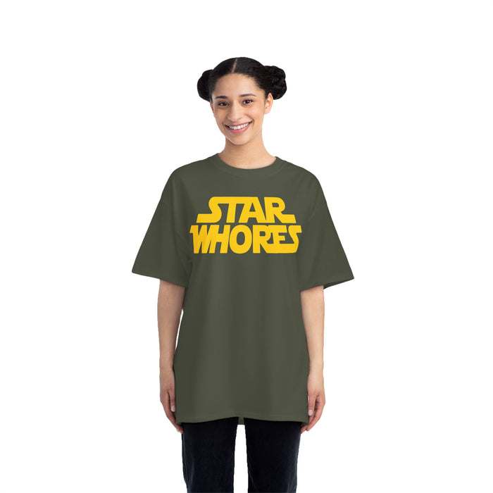 Star Whores Gold Logo T-Shirt