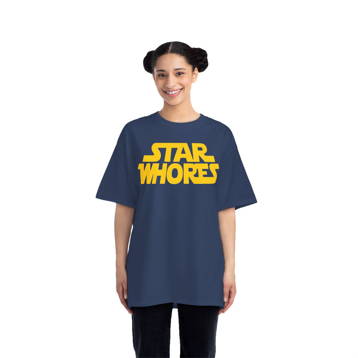 Star Whores Gold Logo T-Shirt