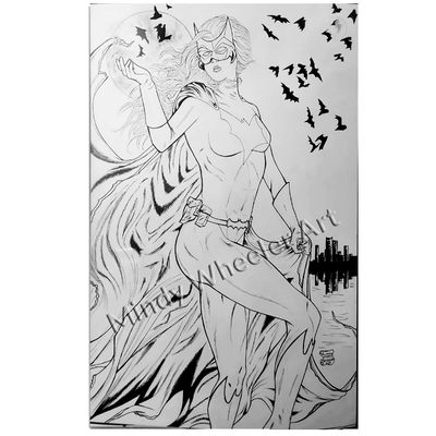 Mindy Wheeler: Batwoman Pencils