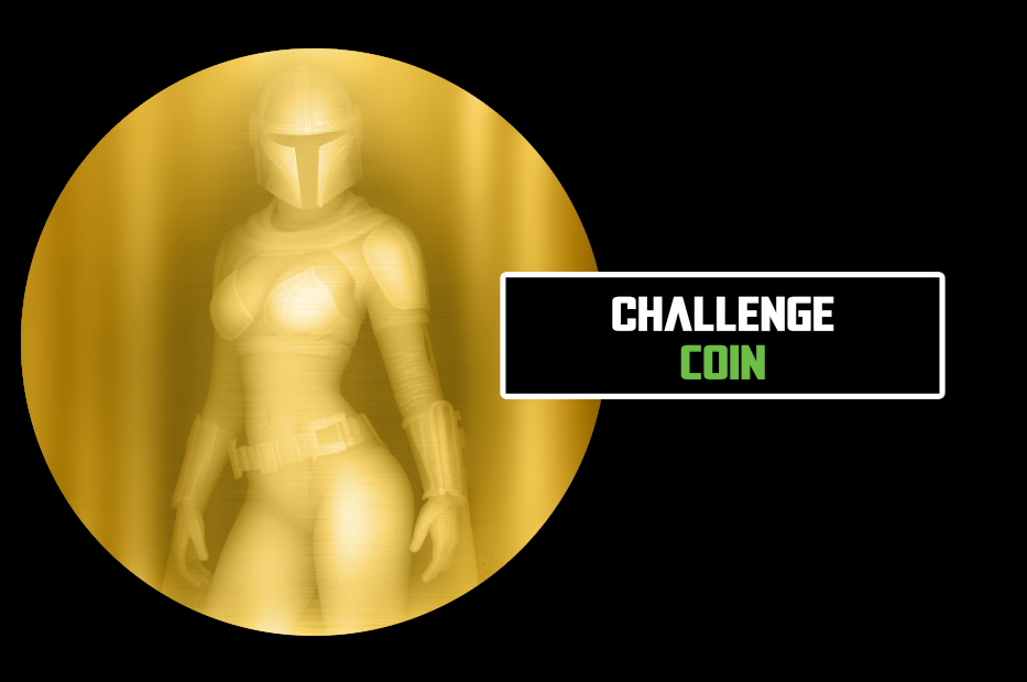 The Mandawhorian #1 Challenge Coin