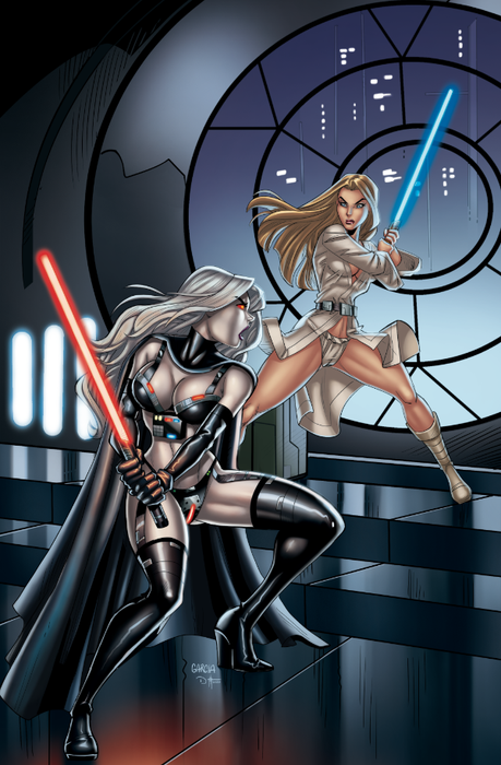 11x17 Star Whores #2 CVR RE Print