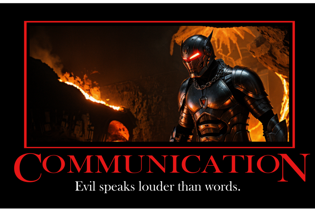 Motivational Poster COMMUNICATION