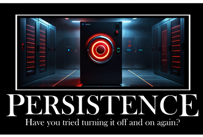 Motivational Poster PERSISTENCE