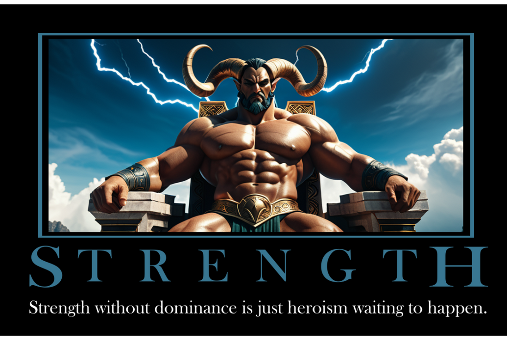 Motivational Poster STRENGTH