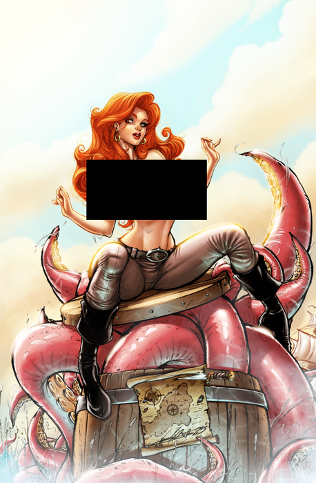 Surrender the Booty #2 CVR 15 Art