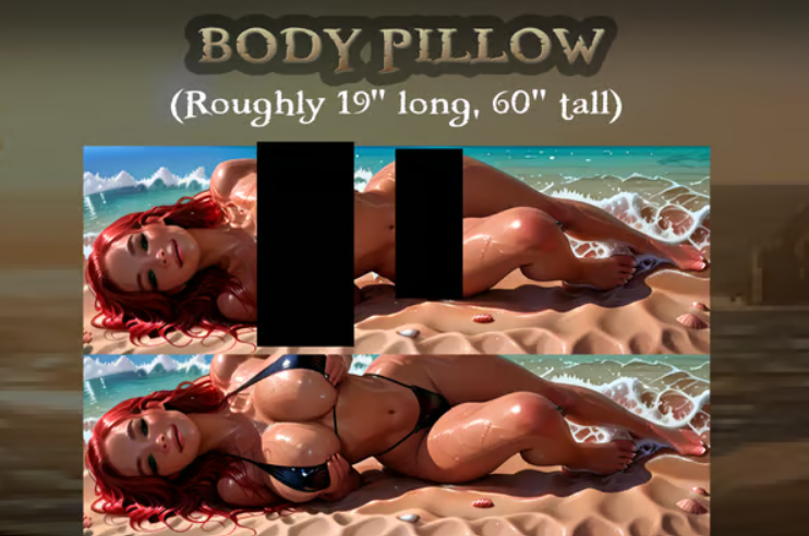 Surrender the Booty #2 Pillow