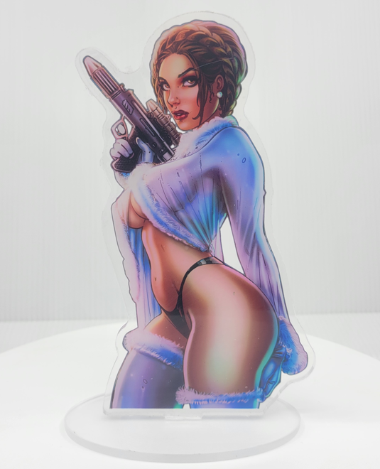 Star Whores #2 Standee Laya