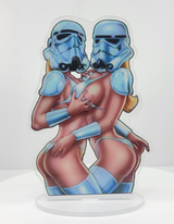 Star Whores #2 Standee Troopers
