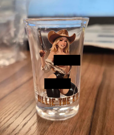 Billie the Kid #1 Shot Glass