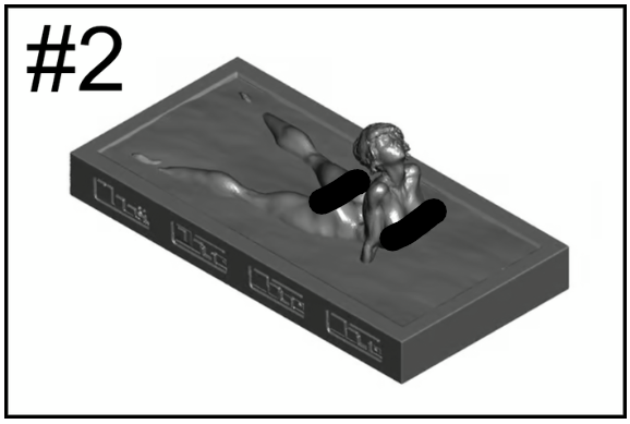 Carbonite Unpainted Statue