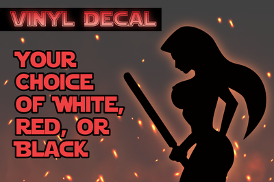 Lady Darth #1 Vinyl Decal